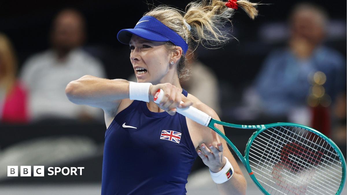 BJK Cup: GB lose to Czech Republic in quarter-finals after Noskova beats Boulter